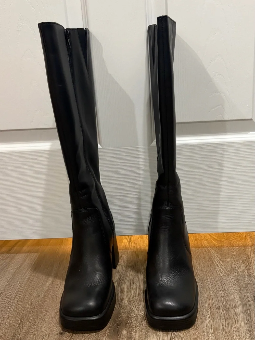 Steve Madden Fanatik Women's Black Knee-High Boots